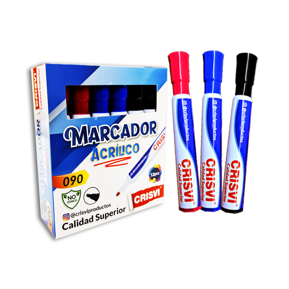 Portaclip | Marcador Acrilico Crisvi